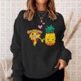 Pizza Hawaii Lover Pineapple Pizza Sweatshirt Gifts for Her