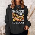 Sausage Bbg Hot Dogs Lover Hotdog Sweatshirt Gifts for Her