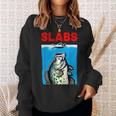 Slab Famous Shark Movie Parody Slabs Crappie Fishing Sweatshirt Gifts for Her
