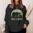 Uncle Bear From Niece & Nephew 1 Cub Vintage Sweatshirt Gifts for Her