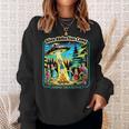 Vintage Alien Abduction Camp Ufo Alien Sweatshirt Gifts for Her