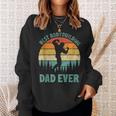 Vintage Best Bodybuilding Dad Ever Father's Day Sweatshirt Gifts for Her