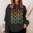 Vintage Craft Fair Home Soap Making Soap Maker Sweatshirt Gifts for Her