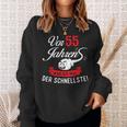 Vor 55 Jahren Der Schleftste Geburtstag Birthday Sweatshirt Geschenke für Sie