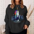 Weightlifting Unicorn Fitness Christmas Birthday Sweatshirt Gifts for Her