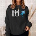 Wingsuit Flying Parachutist Parachuting For A Skydiver Sweatshirt Gifts for Her