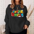 Gamer Super Uncle Family Matching Game Super Uncle Superhero Sweatshirt Gifts for Her