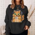 Gaming Gato Iideojuego Iideojuego I Ordenador I Pc Camisa de entrenamiento Regalos para ella