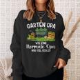 Gardener Garden Grandpa Much Cool Sweatshirt Geschenke für Sie