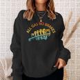 All Gas No Brakes Inspirational Motivational Novelty Vintage Sweatshirt Gifts for Her