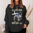 All Gave Some Some Gave All Us Flag Soldier Memorial Day Sweatshirt Gifts for Her