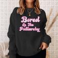 Gelangweilt Von Der Patriarchat Clothing Blue Sweatshirt Geschenke für Sie