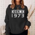Gen X 1973 Birthday Generation X Reunion Retro Vintage Sweatshirt Gifts for Her