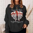 Georgia Alphabet Flag Slogan Motif Sweatshirt Geschenke für Sie