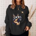 German Shepherd Dog Solar Eclipse 2024 Sweatshirt Gifts for Her