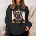 German Shepherd Security Guard Alsatian Dog Sweatshirt Gifts for Her