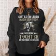 Gibt Es Ein Leben Nach Dem Todater Papa Tochter Geschenk Sweatshirt Geschenke für Sie