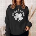 Ginger Pride St Patrick Day Sweatshirt Gifts for Her