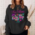 Girls Trip New Orleans 2024 Girls Weekend Birthday Squad Sweatshirt Gifts for Her