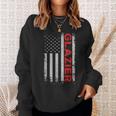 Glazier Us Flag Proud Glazier Usa Glass Artist Sweatshirt Gifts for Her