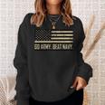 Go Army Beat Navy Flag America's Game Sports Football Fan Sweatshirt Gifts for Her