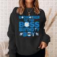 Godmother Of The Boss Birthday Boy Baby Family Party Decor Sweatshirt Gifts for Her