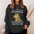 Golden Retriever Glitter Dog Holder Dog Owners Sweatshirt Geschenke für Sie
