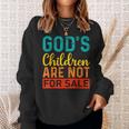 Gottes Kinder Stehen Nicht Zum Verkauf Lustig Sweatshirt Geschenke für Sie