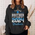 Graduation 2024 Proud Brother Of A Class Of 2024 Graduate Sweatshirt Gifts for Her