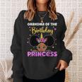 Grandma Of The Birthday Princess Melanin Afro Unicorn Cute Sweatshirt Gifts for Her