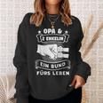 Grandpa & 2 Enkelin Ein Bund Grandfather Sweatshirt Geschenke für Sie