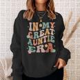 In My Great Auntie Era Baby Announcement Great Mother's Day Sweatshirt Gifts for Her