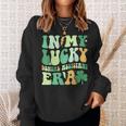 Groovy In My Lucky Dental Assistant Era St Patrick's Day Sweatshirt Gifts for Her
