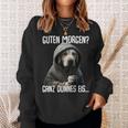 Guten Morgen Ganz Dünnes Eis- Morgenmuffel Labrador Sweatshirt Geschenke für Sie