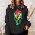 Guyana Flag Lion Pride Guyanese Flag Guyanese Roots Souvenir Sweatshirt Gifts for Her