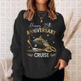 Happy 25Th Anniversary Cruise Wedding Matching Sweatshirt Gifts for Her