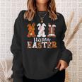 Happy Easter Baseball Football Basketball Bunny Rabbit Boys Sweatshirt Gifts for Her
