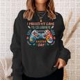 Happy Easter Day Bunny Egg Gaming Lover Boys Girls N Sweatshirt Gifts for Her
