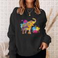 Happy Holi Festival Of Colors Indian Hindu Spring Sweatshirt Gifts for Her