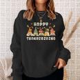 Happy Thanksgiving Autumn Gnomes With Harvest Sweatshirt Gifts for Her