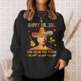 Happy Uh You Know The Thing Sombrero Joe Biden Cinco De Mayo Sweatshirt Gifts for Her