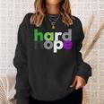 Hard Nope Aroace Pride Lgbtq Lgbt Aro Ace Aromantic Asexual Sweatshirt Gifts for Her