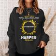 Harper Texas Total Solar Eclipse 2024 Sweatshirt Gifts for Her