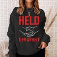 Held Der Arbeit Ossi Idea East Germany Sweatshirt Geschenke für Sie