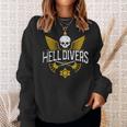 Hell Of Divers Helldiving Lovers Costume Outfit Cool Sweatshirt Gifts for Her
