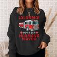 Hermano Mayor Bombero Voy A Ser Hermano Mayor Sweatshirt Gifts for Her