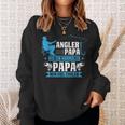 Herren Cooler Angler Papaater Fischen Angelnatertag Spruch Sweatshirt Geschenke für Sie