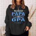 Herren Weltbester Papa Und Opa Papa Opa Sweatshirt Geschenke für Sie