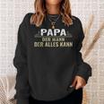 Herren Weltbester Papaatertag Sohn Tochterater Sweatshirt Geschenke für Sie