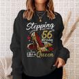 High Heels Stepping Into My 56Th Birthday 56 And Fabulous Sweatshirt Gifts for Her